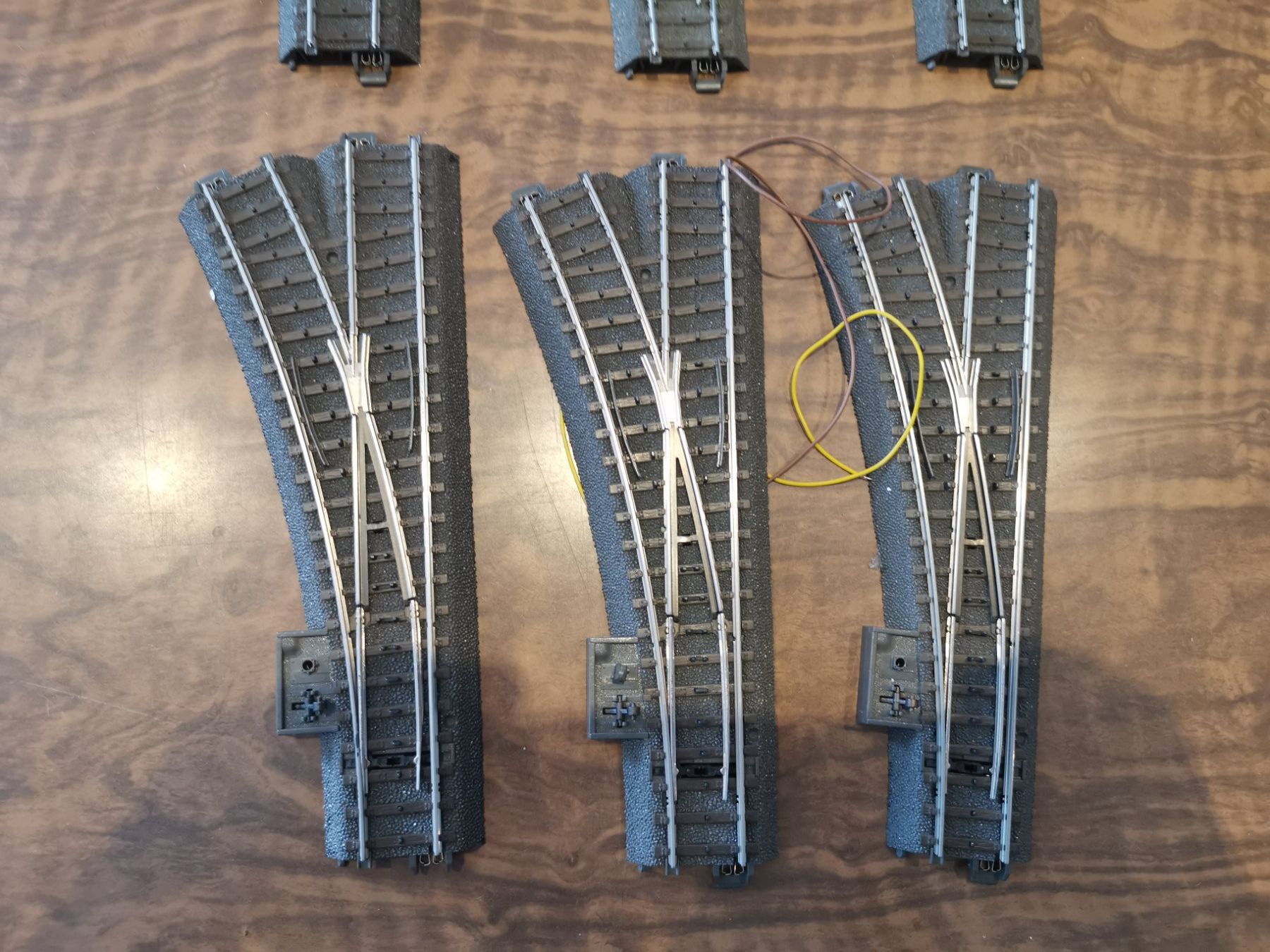 Märklin Modellini di ferrovie: 6x Märklin - Weichen links – Usato da St. Margrethen SG venduto da tribeli98 1