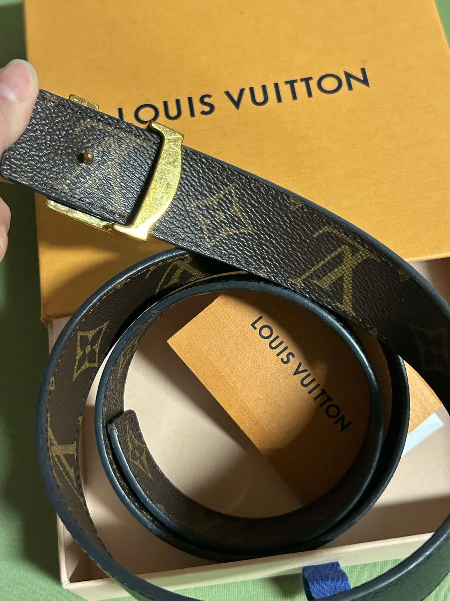 Louis Vuitton Cinture: Louis Vuitton Monogram Reversible Belt – Usato da St.Josefen venduto da lop_lh8d 9