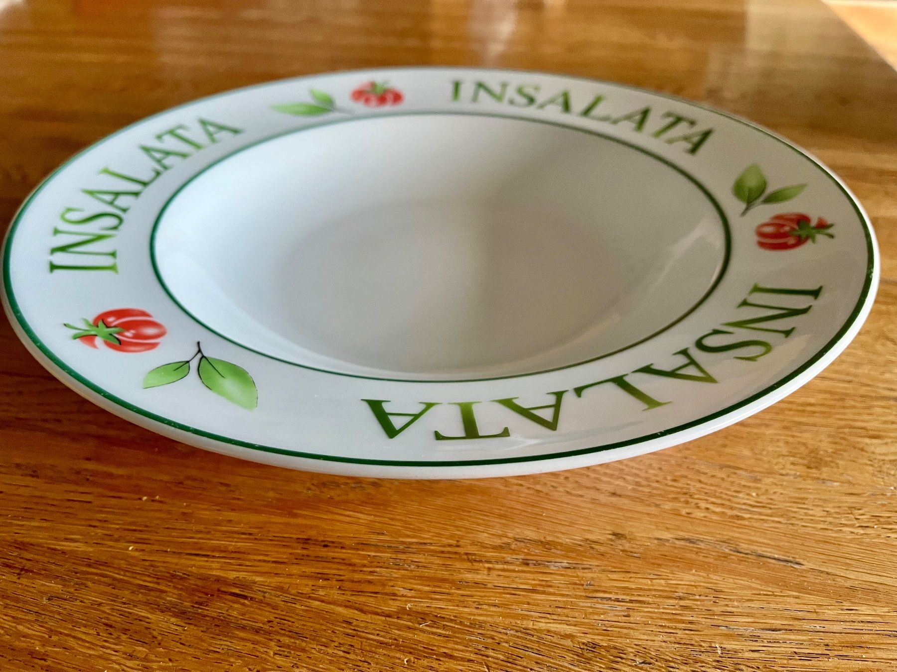 Schalen: Schöne, grosse Salatschüssel / Pastateller "Insalata" ... – Neu (gemäss Beschreibung) aus Adliswil von eri.40