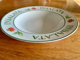 Schöne, grosse Salatschüssel / Pastateller "Insalata" ...