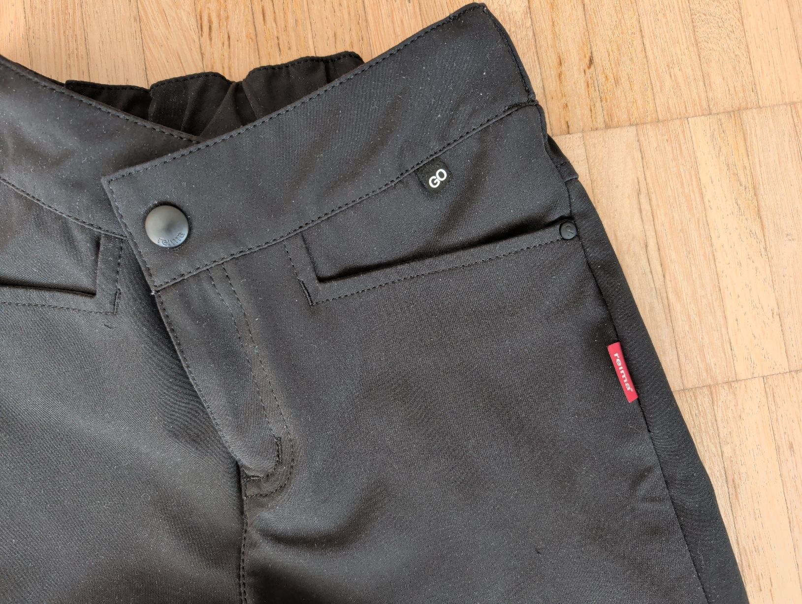 Reima Hosen: Kinder Softshellhose Reima schwarz Grösse 122  – Gebraucht aus Zürich von Spif 1