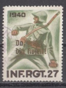 Tutti i francobolli: Infanterie Wi 275 gestempelt – Usato da Bürglen TG venduto da StampGraf