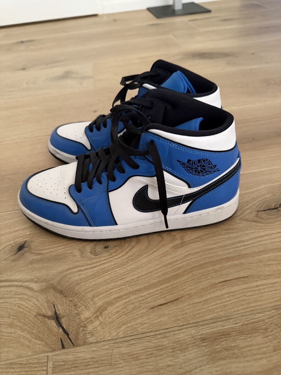 Jordan Chaussures hommes: Jordan 1 Mid Signal Blue – D'occasion à Erlenbach ZH par Mattia777 3