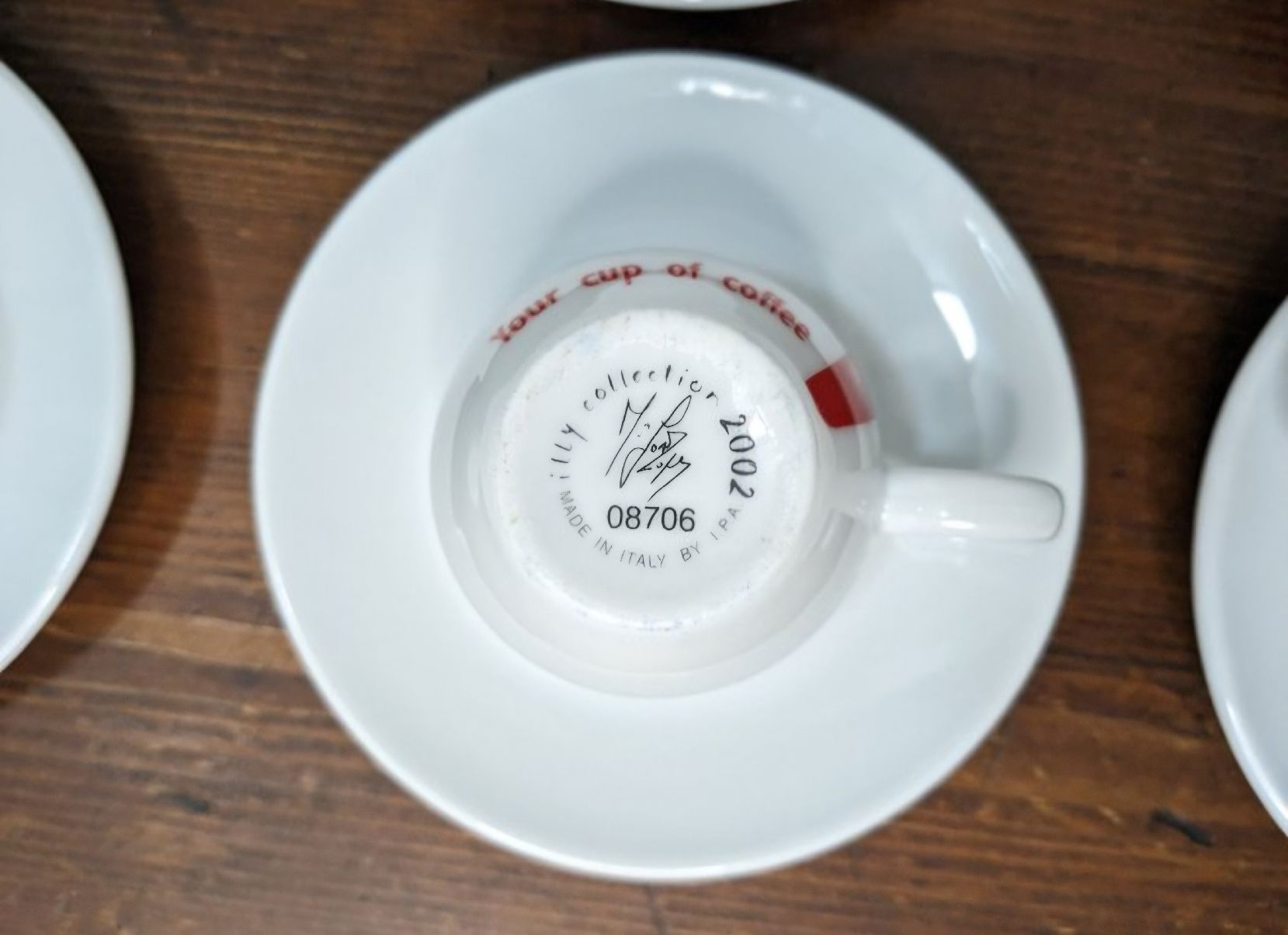 Illy Tazze: Illy Collection 2002 - no water no coffee – Usato da Meierskappel venduto da stadlin87 8