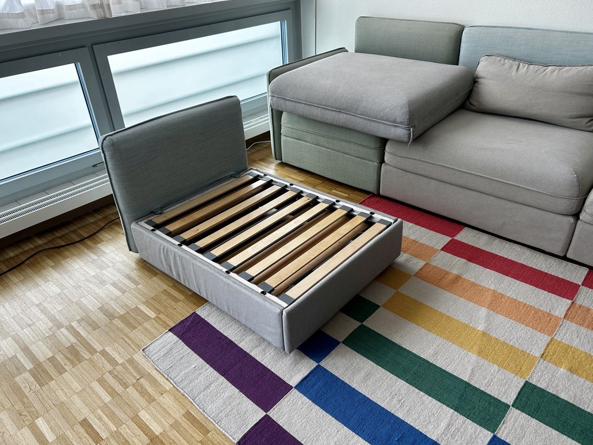 Ikea Divani: IKEA VALLENTUNA Schlafsofa Modul – Usato da Basel venduto da qua_v7qp 1