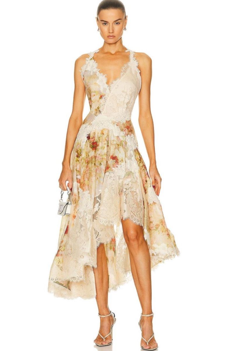 Vestiti: Elegant Floral Dress – Nuovo (secondo la descrizione) da St.Josefen venduto da lop_lh8d