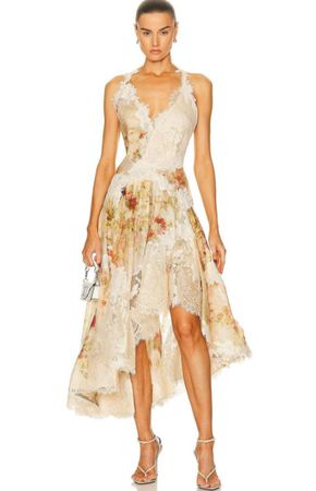 Elegant Floral Dress