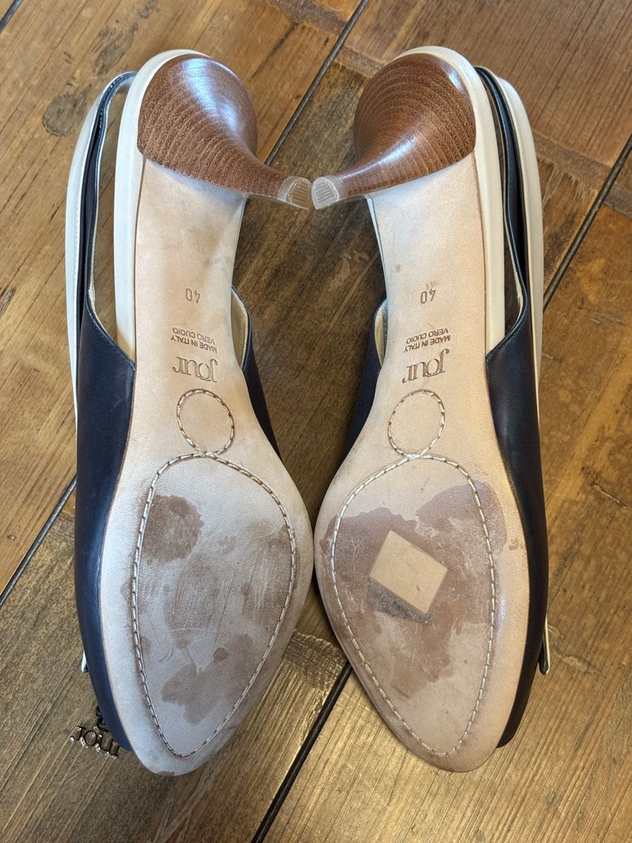 Damenschuhe: Escarpins O Jour noir beige 40 – Neu (gemäss Beschreibung) aus Dotzigen von SecondHandGems 4