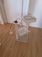 Kleiner Kratzbaum für Katzen beige neuwertig