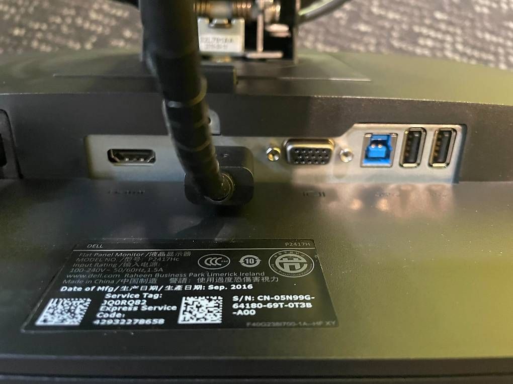 Dell Monitore: Vente 1 à 3 écrans plats DELL Professional P2417H – Gebraucht aus La Tour de Peilz von Guillaume06 2