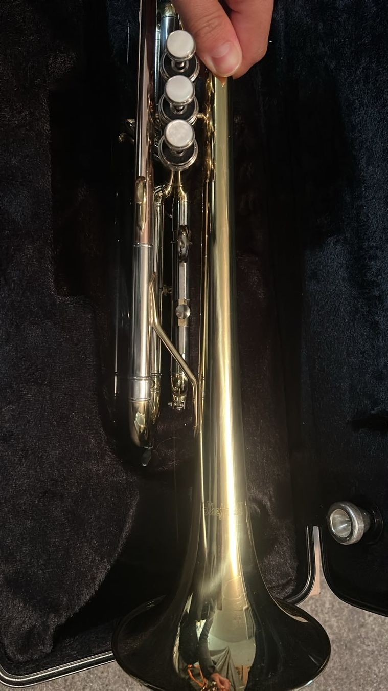 Musikinstrumente: Trompete Sheffield Bb – Neu (gemäss Beschreibung) aus Wettingen von GmB_Design 1