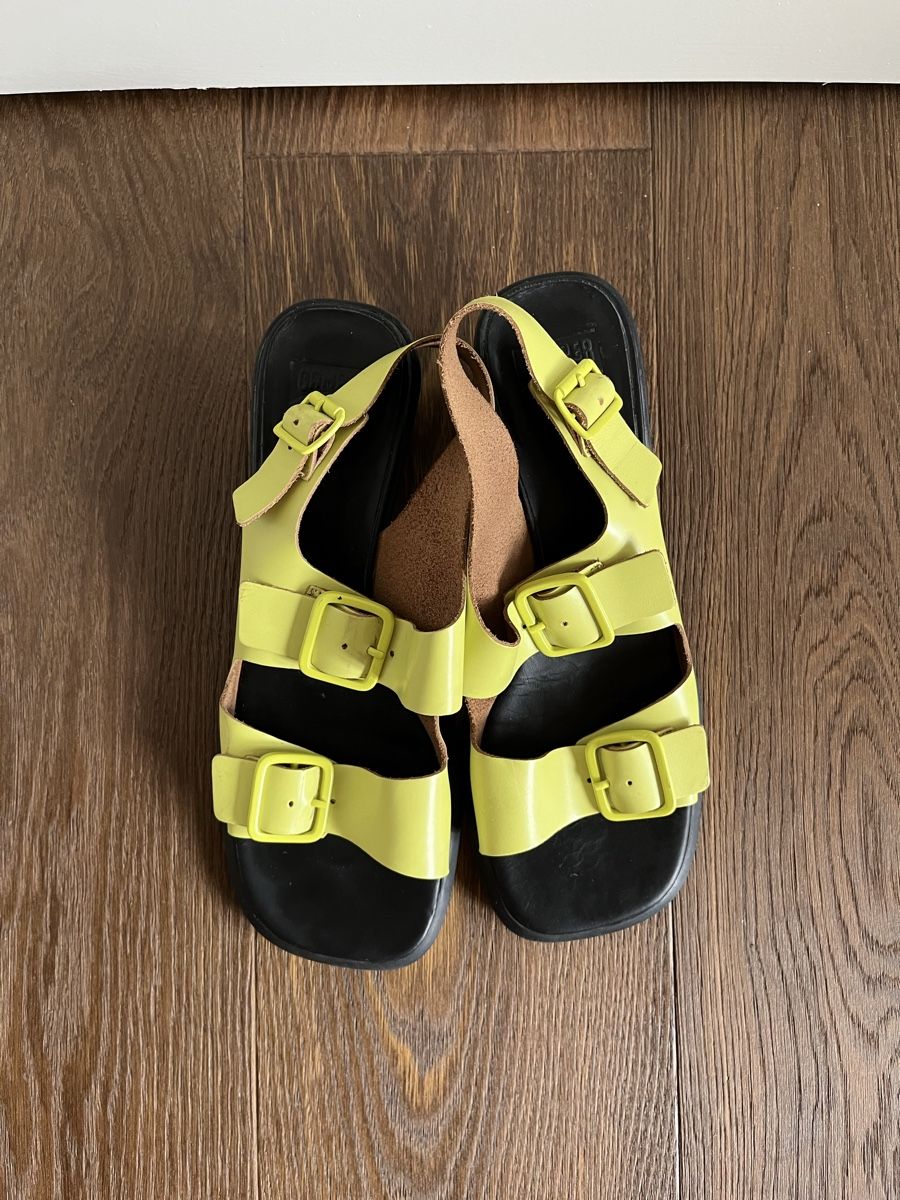 Camper Scarpe da donna: Camper Sandals Green/Yellow 41 – Usato da Zürich venduto da val_cb99 3