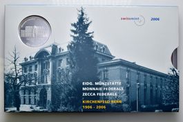 Schweiz. 2006. Münzsatz Swissmint. Kirchenfeld Bern - stgl