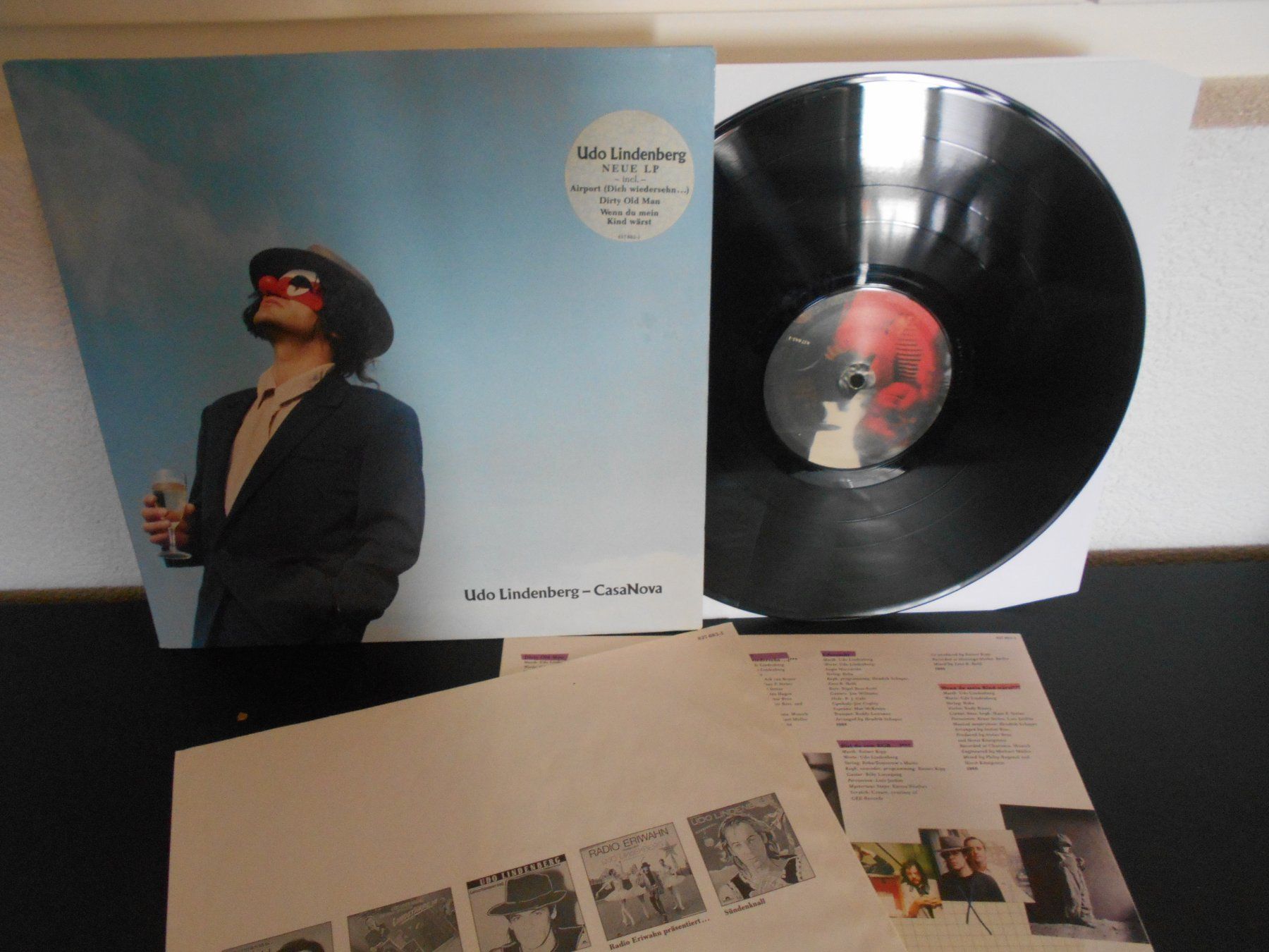 Dischi in vinile: Udo Lindenberg – CasaNova / 1988 – Usato da Aarberg venduto da witchhunter01