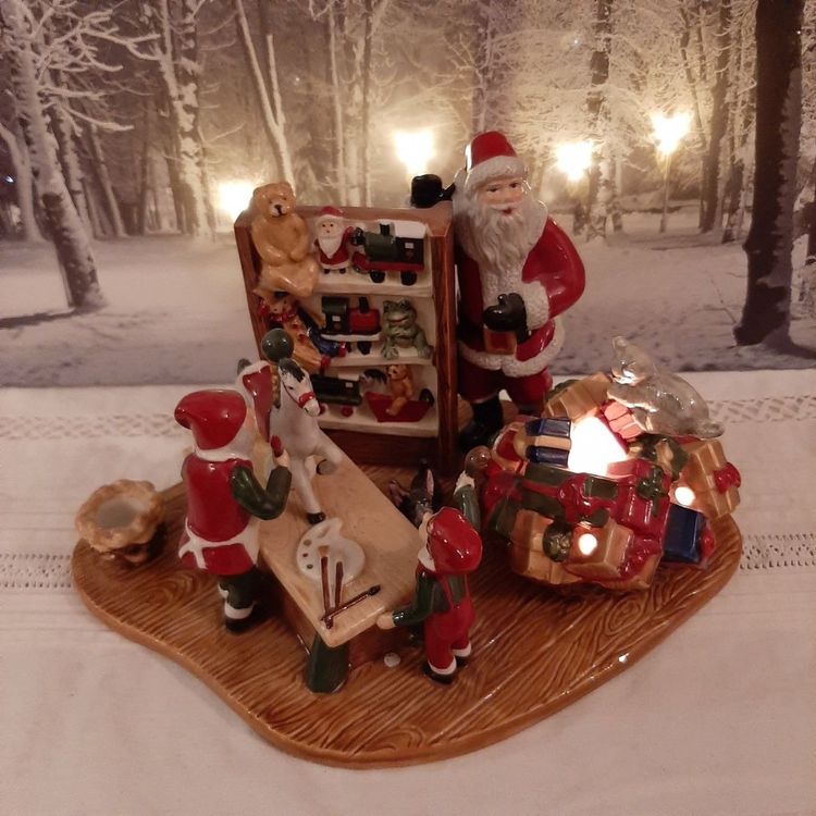 Villeroy & Boch Weihnachten Nostalgic Village TeddyWerkstatt Acheter