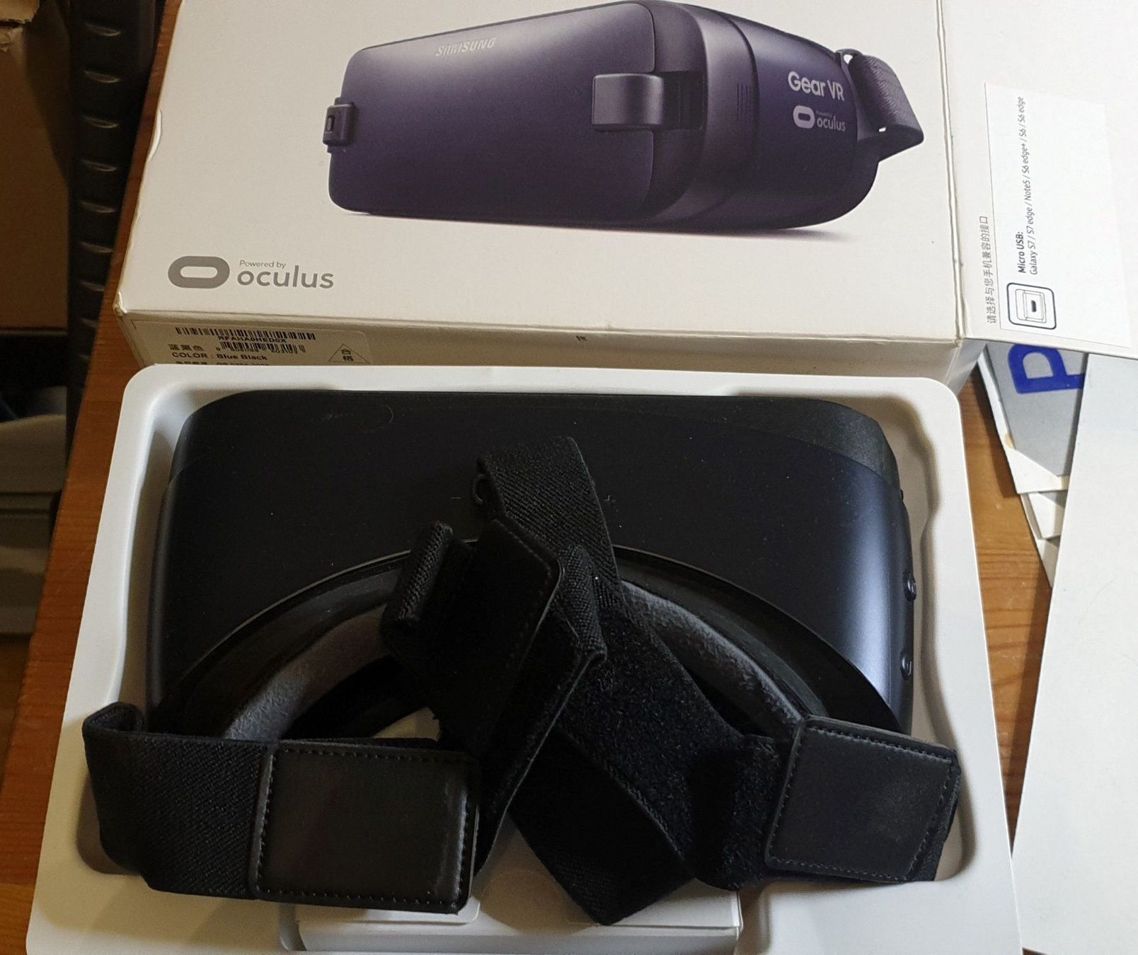 Samsung Casco VR: Samsung Gear VR Virtual Reality Brille – Nuovo (secondo la descrizione) da Basel venduto da Ringe1 1