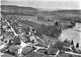 Wolfwil SO  Flugaufnahme Nr.140  , ca.1960