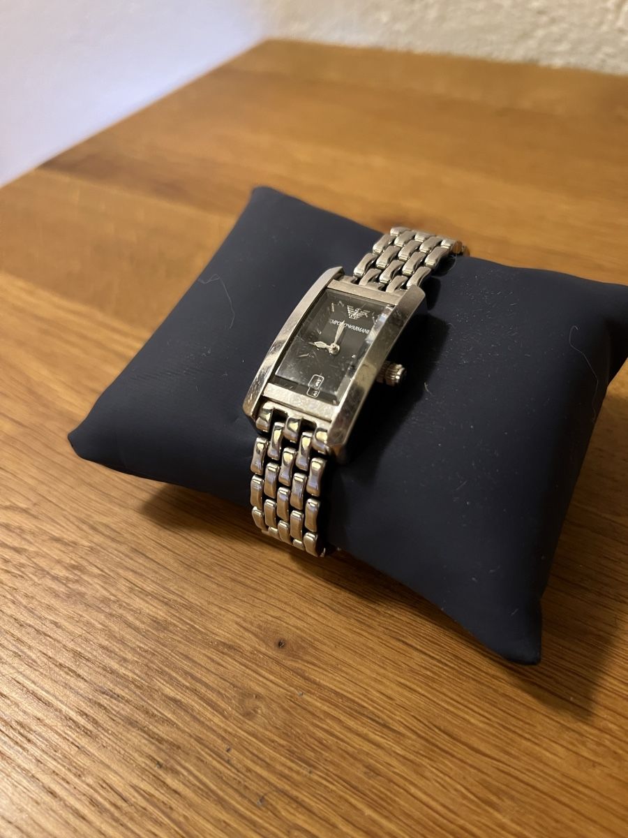 Armani Orologi: Armani Damenuhr, Silber – Usato da Chur venduto da ZATO 4