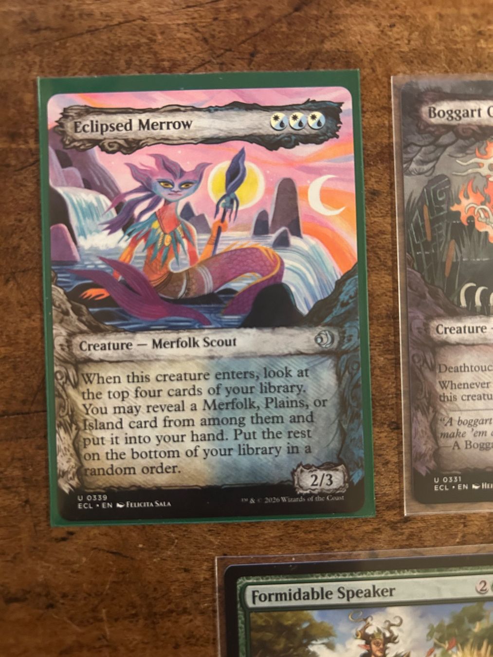 Magic The Gathering Carte collezionabili: MtG Lorwyn eclipsed Formidable Speaker and others EN – Nuovo (secondo la descrizione) da Lausanne venduto da SavaLilie 1