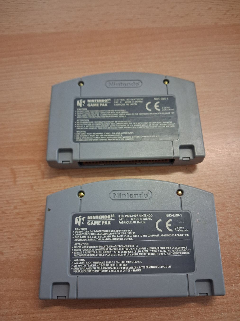 Nintendo Giochi: 2 jeux nintendo 64 – Usato da La Chaux-de-Fonds venduto da syl_lvy2 1