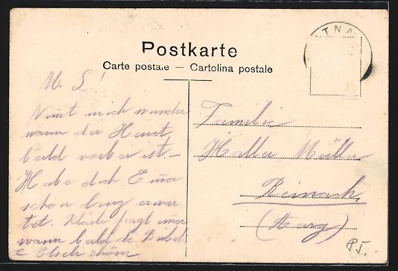 Cartoline postali: Reitnau, Handlung W. Hediger, Schuhfabri – Usato da Berlin venduto da bartko-reher 1