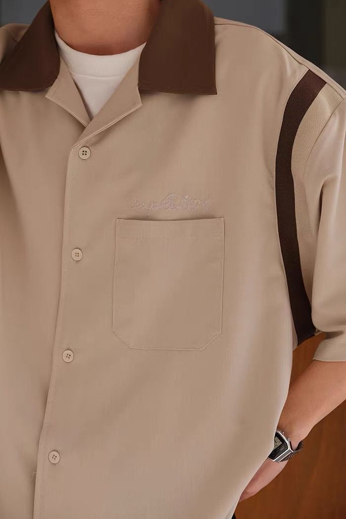 Hemden: Cuban-Collar Ribbed Work Shirt – Gebraucht aus Bern von fen_7rn8 4