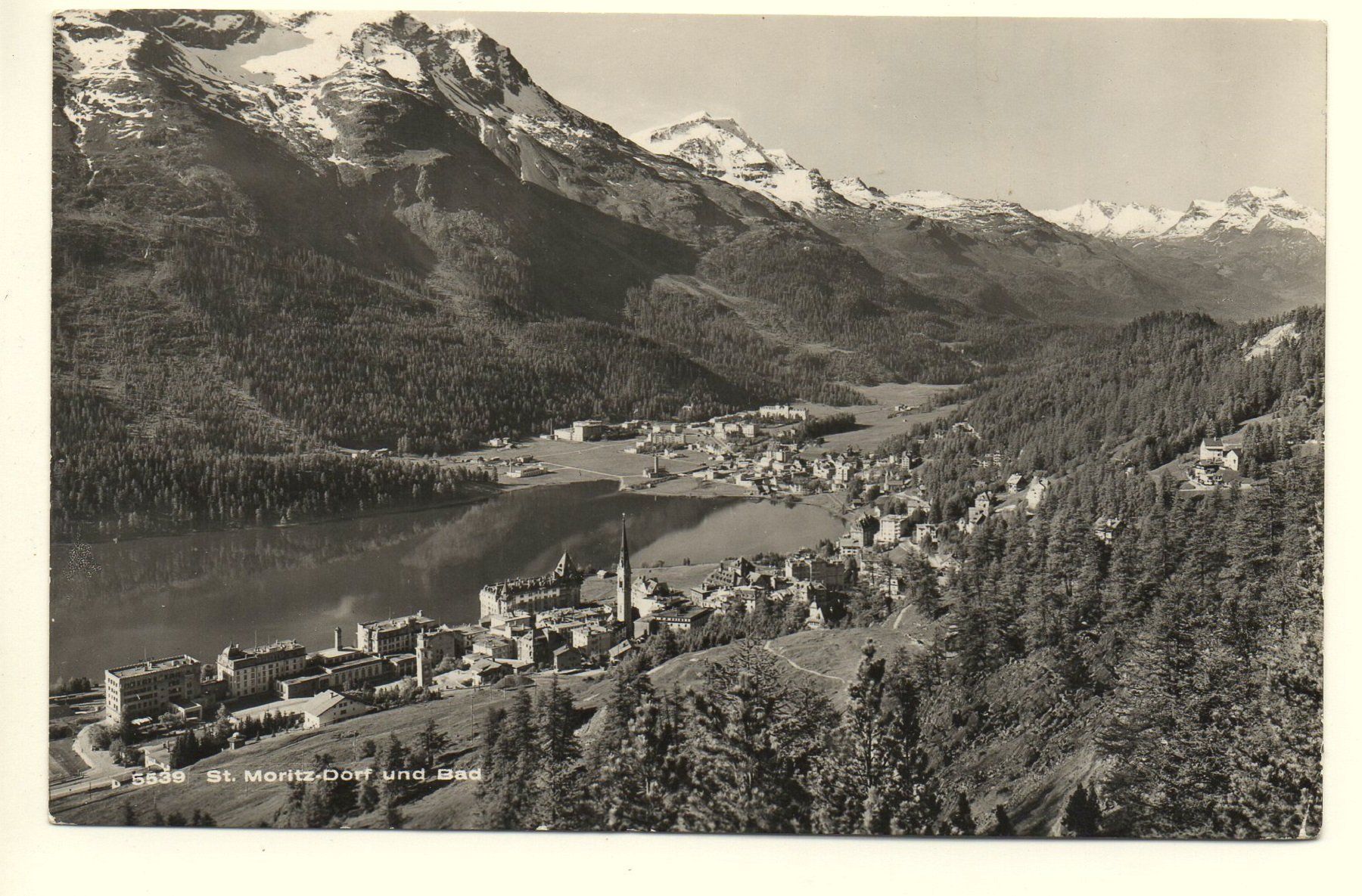 Cartes postales: ST. MORITZ-DORF und BAD – D'occasion à Jona par philajona