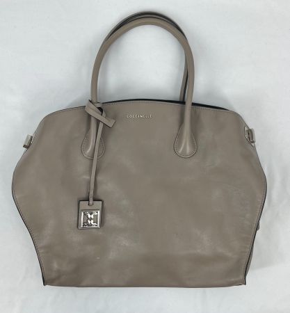 COCCINELLE sac à main taupe