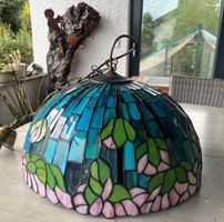 Hängelampe Tiffany Stil / Glaslampe Lampe Lotus