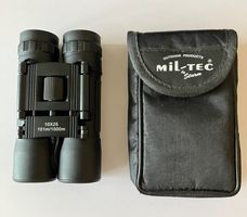 Fernglas Mil-Tec 10x25 schwarz mit Tasche guter Zustand