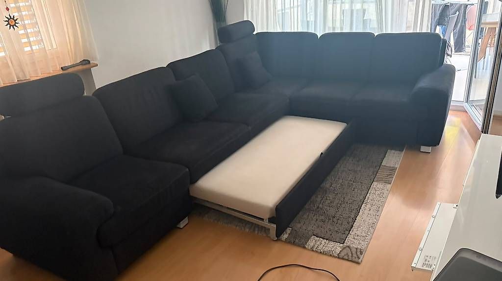 Sofas: Dunkelgrau Bettsofa – Neu und originalverpackt aus Hausen AG von Mk1307 3