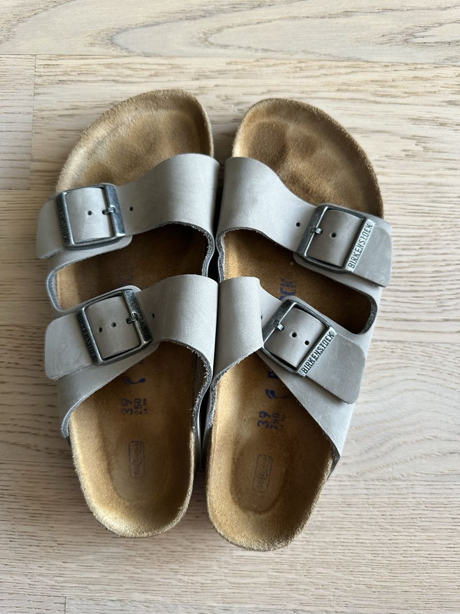 Birkenstock Herrenschuhe: Birkenstock Grau Gr. 39 – Neu (gemäss Beschreibung) aus Muttenz von Tschulietta_105 1