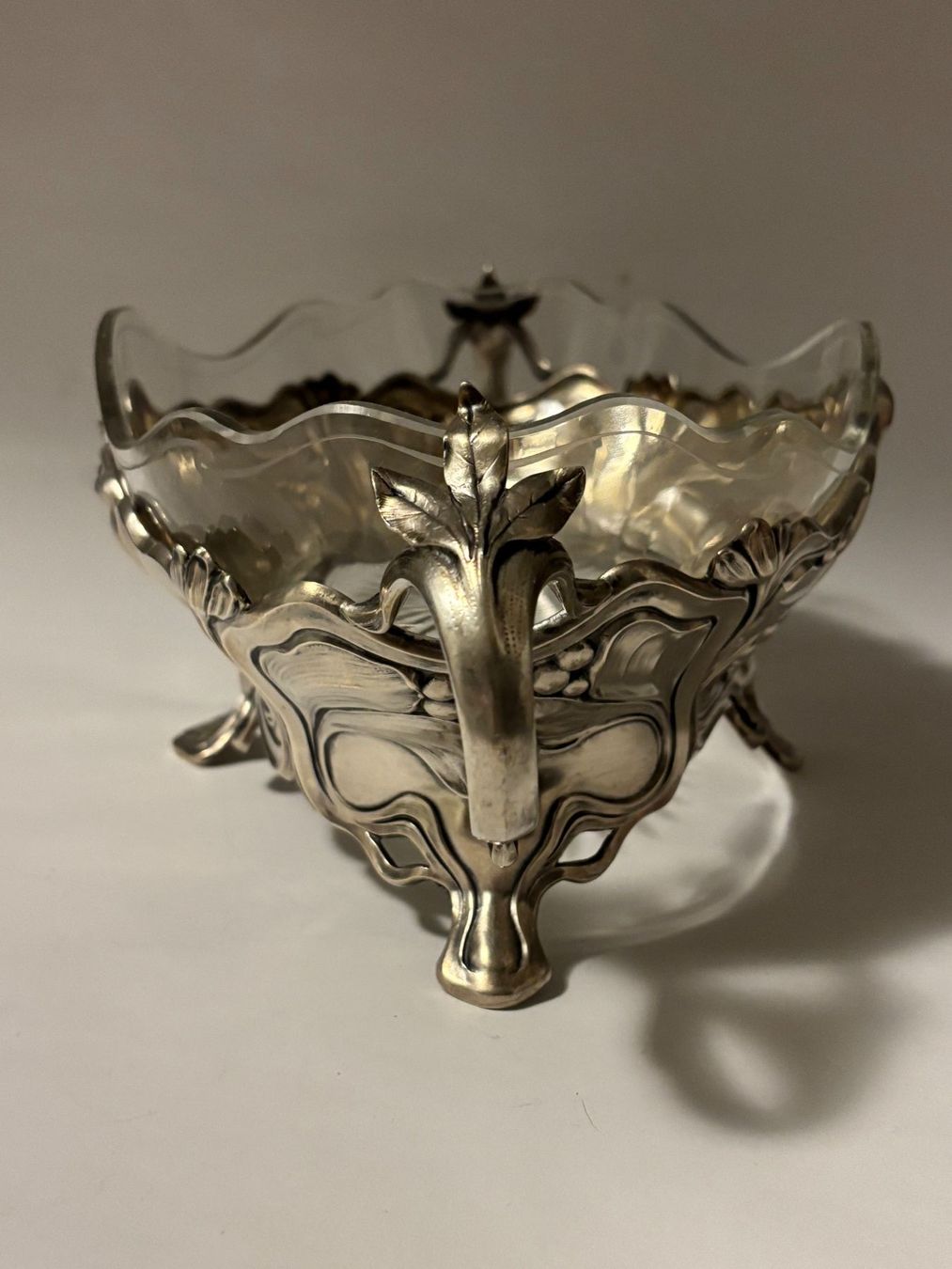 Ciotole: Alte Jugendstil Jardiniere Silber 800 – Usato da rotkreuz venduto da baudisch 1