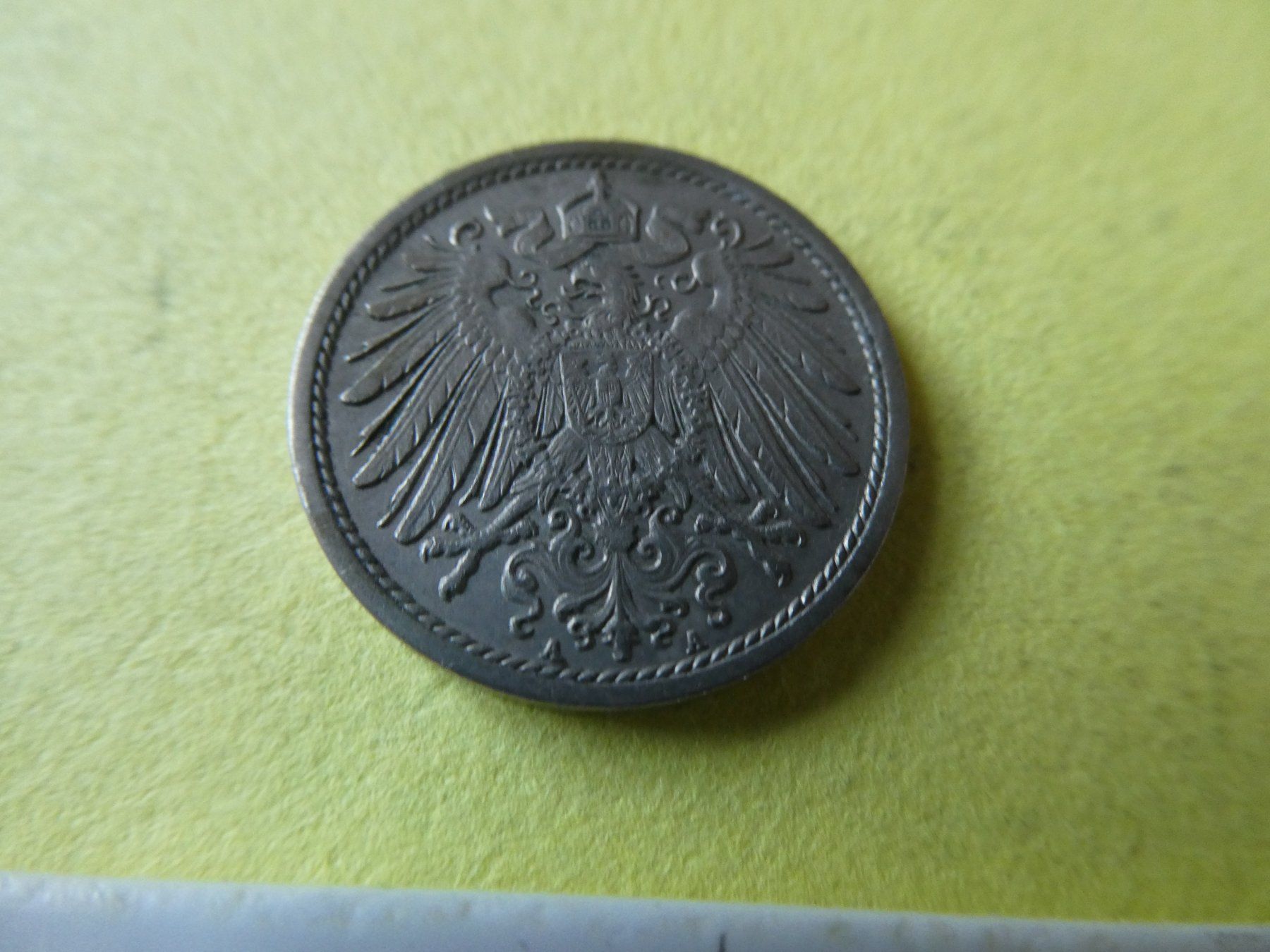 Tutti le monete: Dt. Reich 1914 A, 10 Pfennig – Usato da Hinterforst venduto da Rohusri 1
