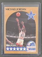 NBA Michael Jordan 1990-91 NBA Hoops All-Star Card