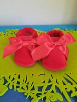 Baby-Finkli / Baumwoll-Velours  / NEU