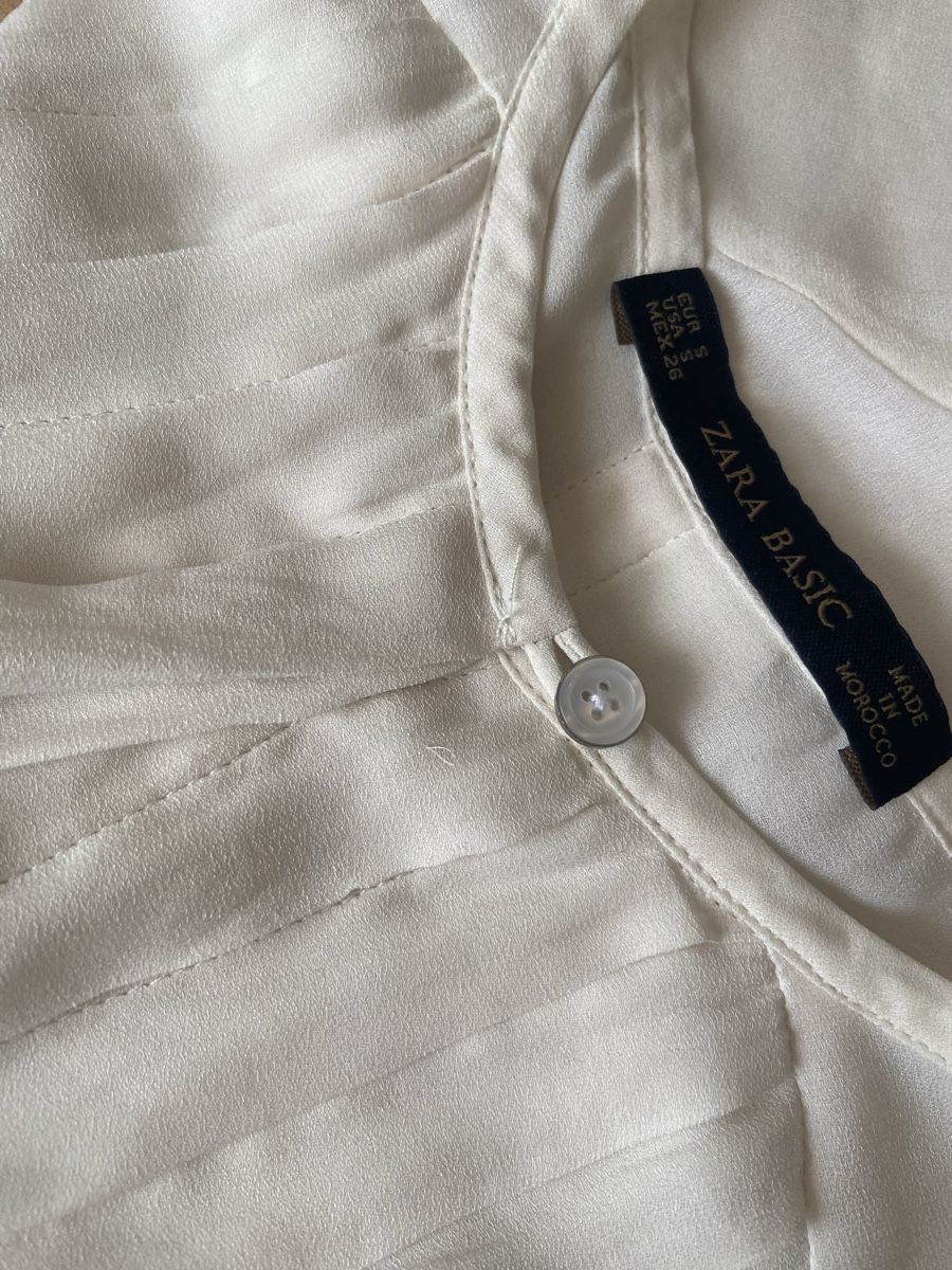Zara Blusen: Zara Plissée Bluse S – Gebraucht aus Dietlikon von Luna77 5