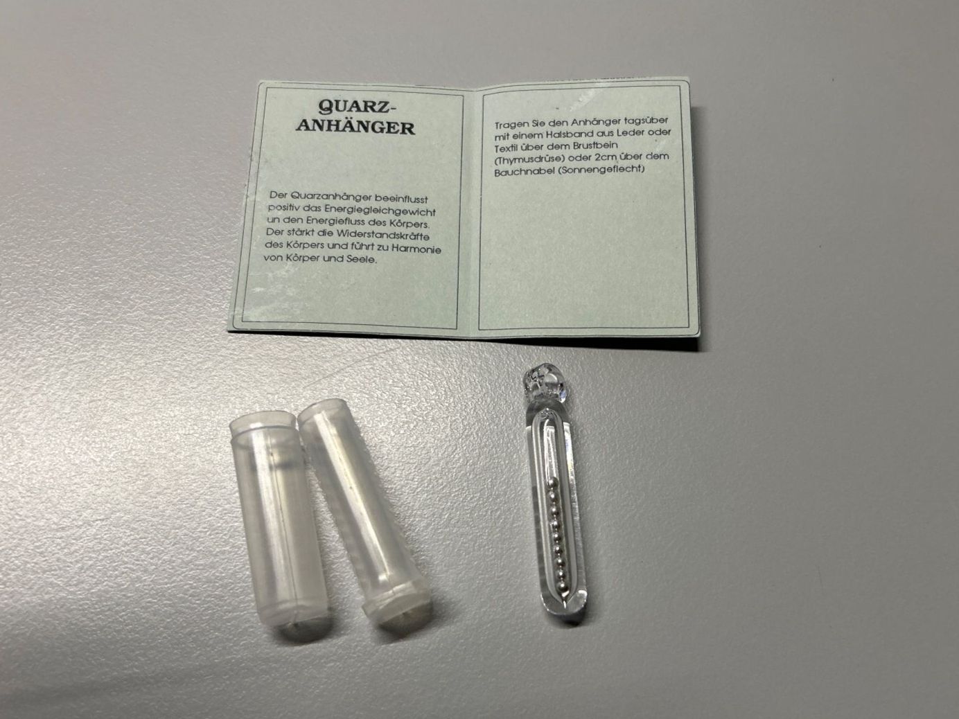 Anhänger: Urmoor Quarz - Anhänger – Neu (gemäss Beschreibung) aus Villnachern von RicardoMary