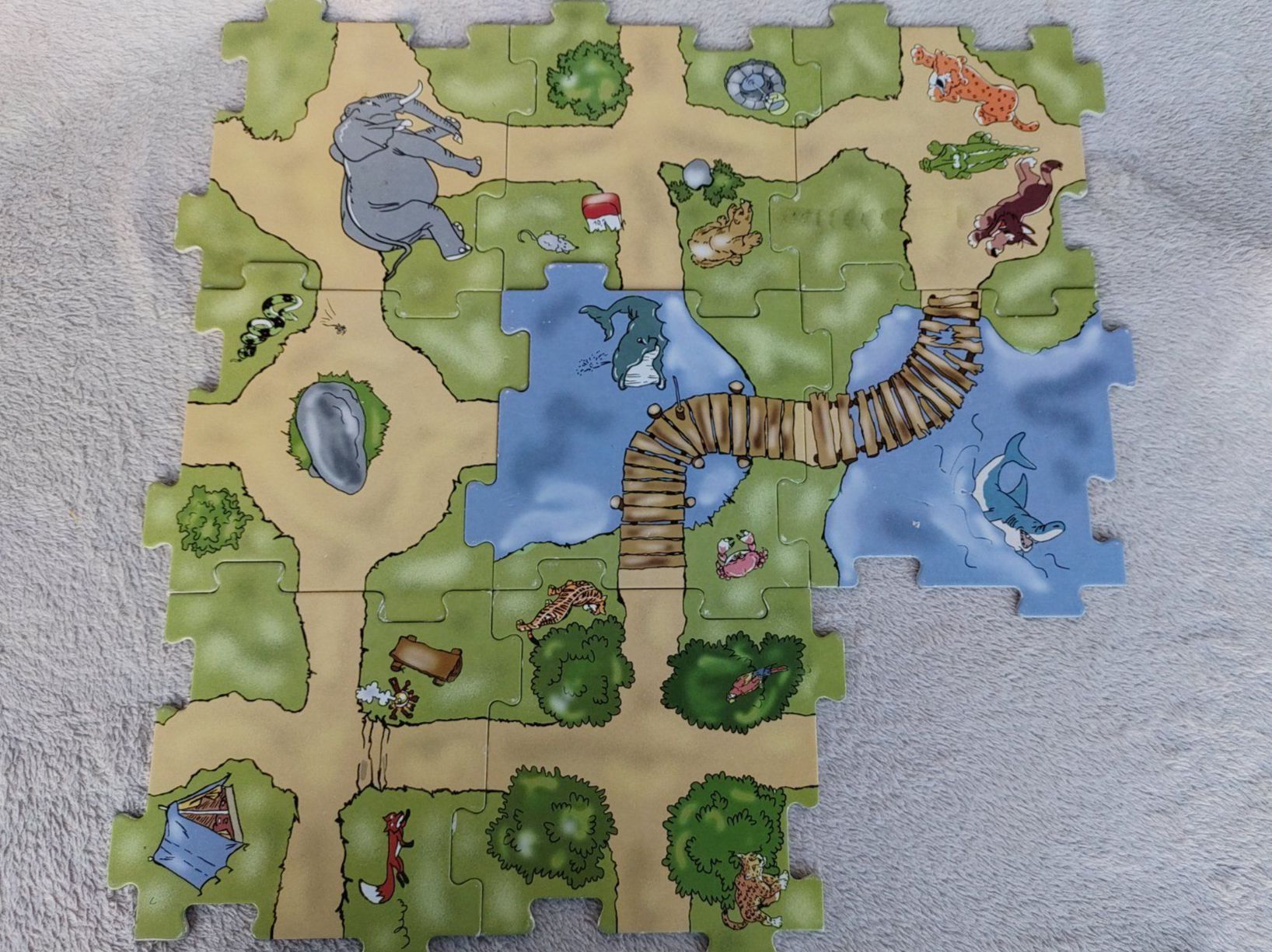 Puzzles: Puzzle Safari – Gebraucht aus Strengelbach von Phorensic_30 4