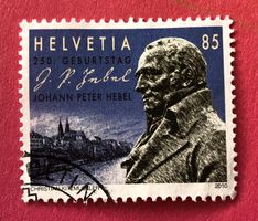 Nr.1356 GESTEMPELT 250. Geburtstag Johann Peter Hebel 