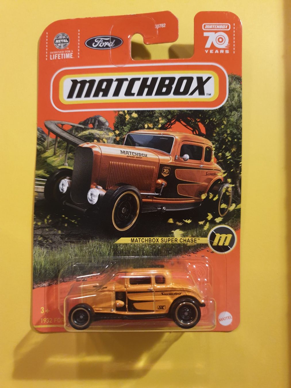 Matchbox Voitures modèles: Matchbox 1932 FORD COUPE MODEL B "SUPER CHASE" – Neuf avec emballage d'origine à Oftringen par Rotor