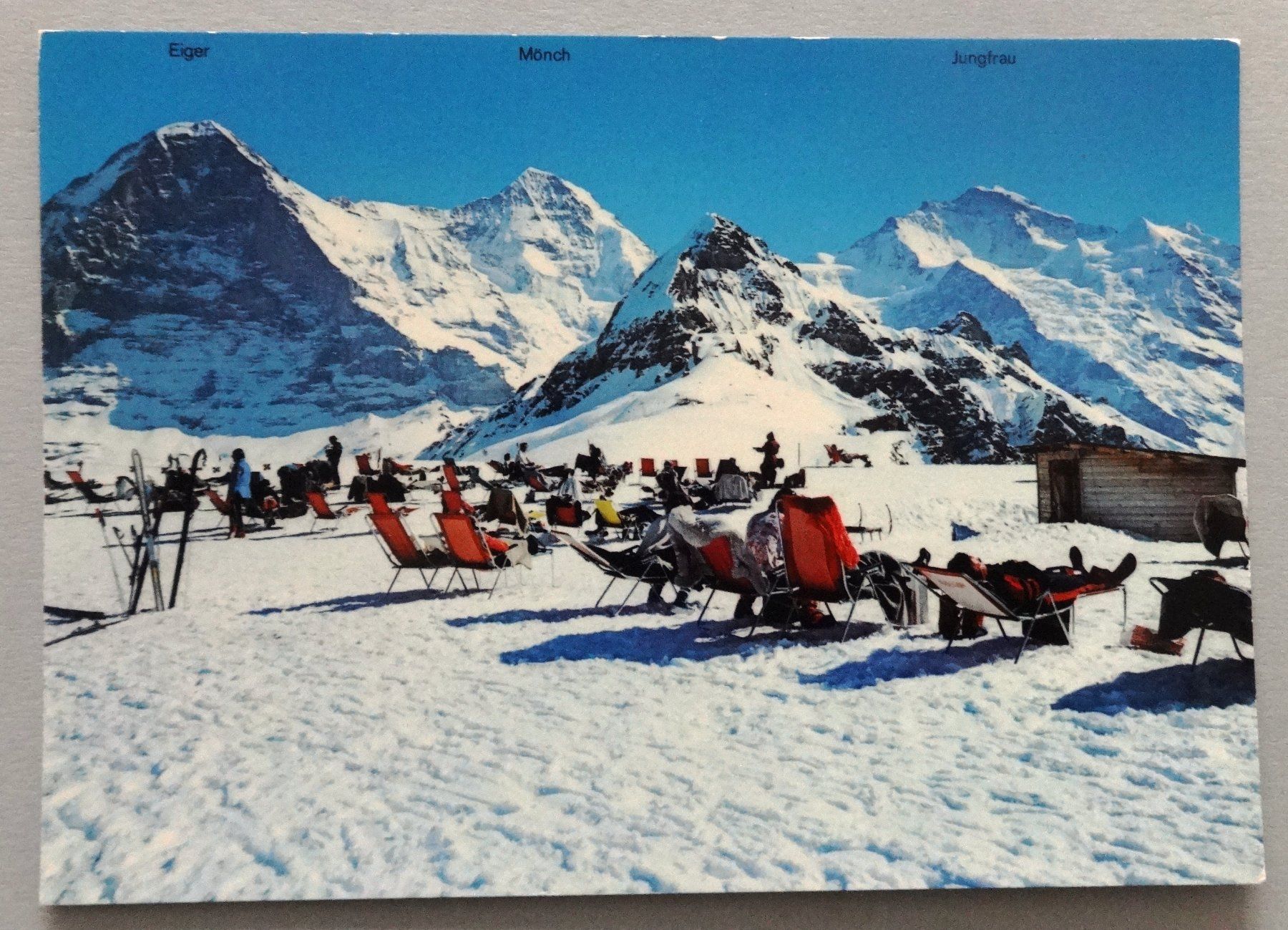 Cartes postales: Männlichen 2227 m, Sonnenterrasse – D'occasion à Fétigny par Billy2miny