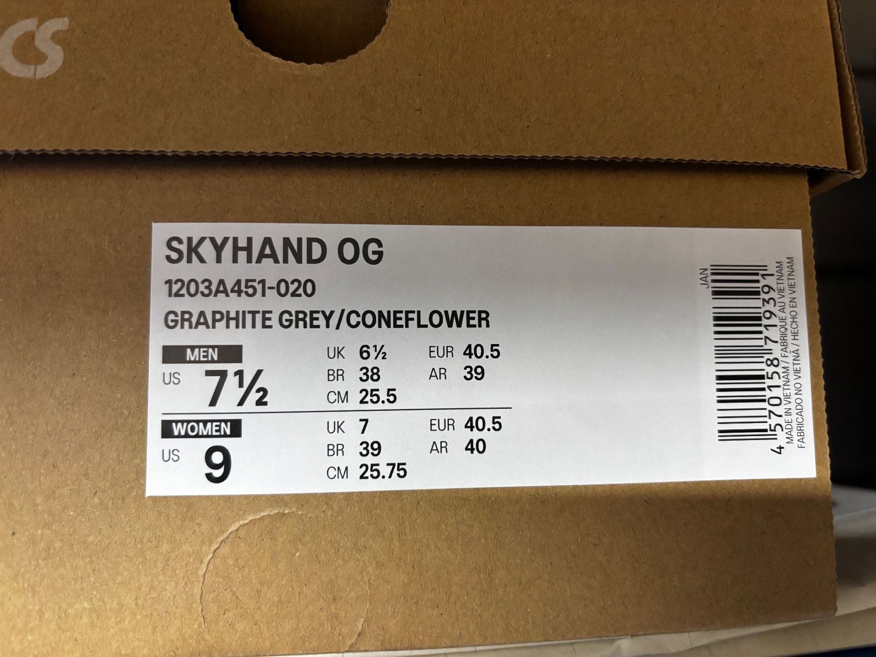 Asics Chaussures hommes: Asics Sneacker/Turnschuh Skyhand Gr. 40.5 – Neuf (Voir description) à Steffisburg par nikita009 3