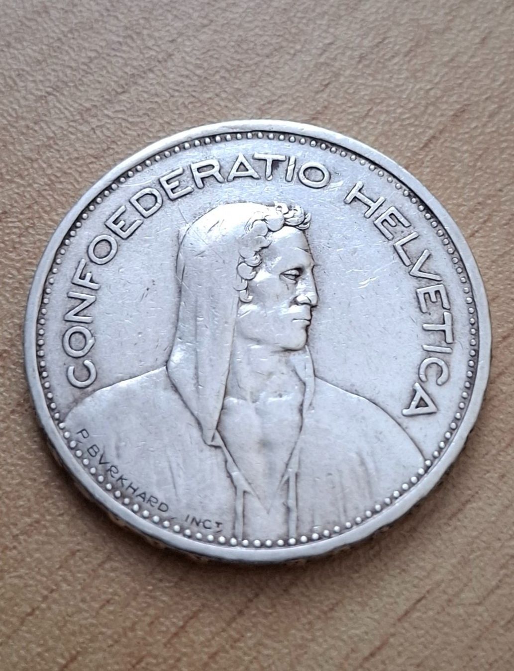 Tutti le monete: 5 FRANKEN SILBERMÜNZE 1932 SEHR SCHÖN – Usato da Siglistorf venduto da Winer03 1