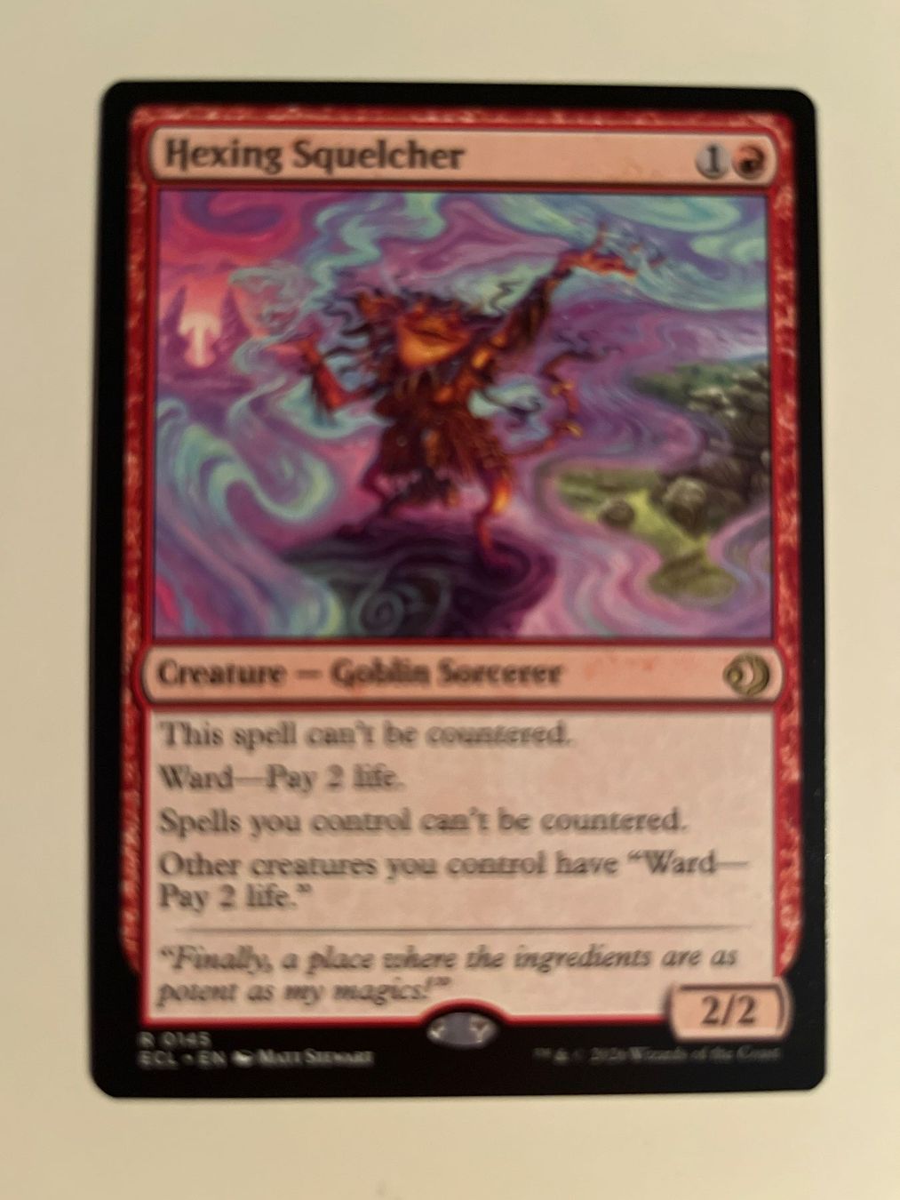Magic The Gathering Carte collezionabili: 1 x Hexing Squelcher - Magic: The Gathering - MtG – Usato da Kriens venduto da Shadi1980