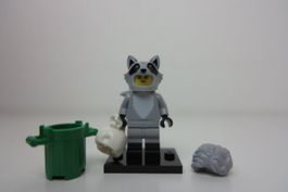 LEGO Minifigur CMF Serie 22 Waschbär-Fan
