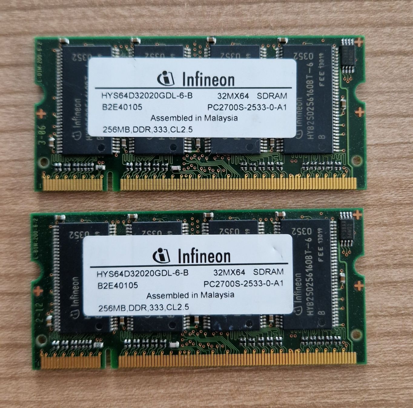 Memory / RAM: RAM DDR_256MB_333MHZ – Gebraucht aus Villaz-st-Pierre von BIstroide