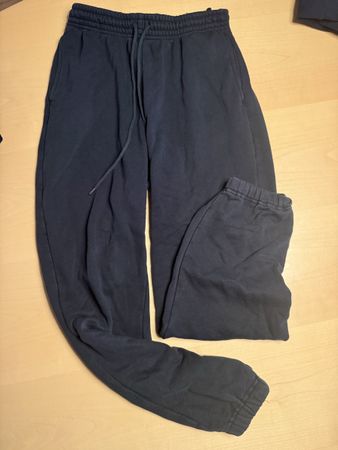 Uniqlo Sweatpants Dark Blue Size S Cotton Blend Used