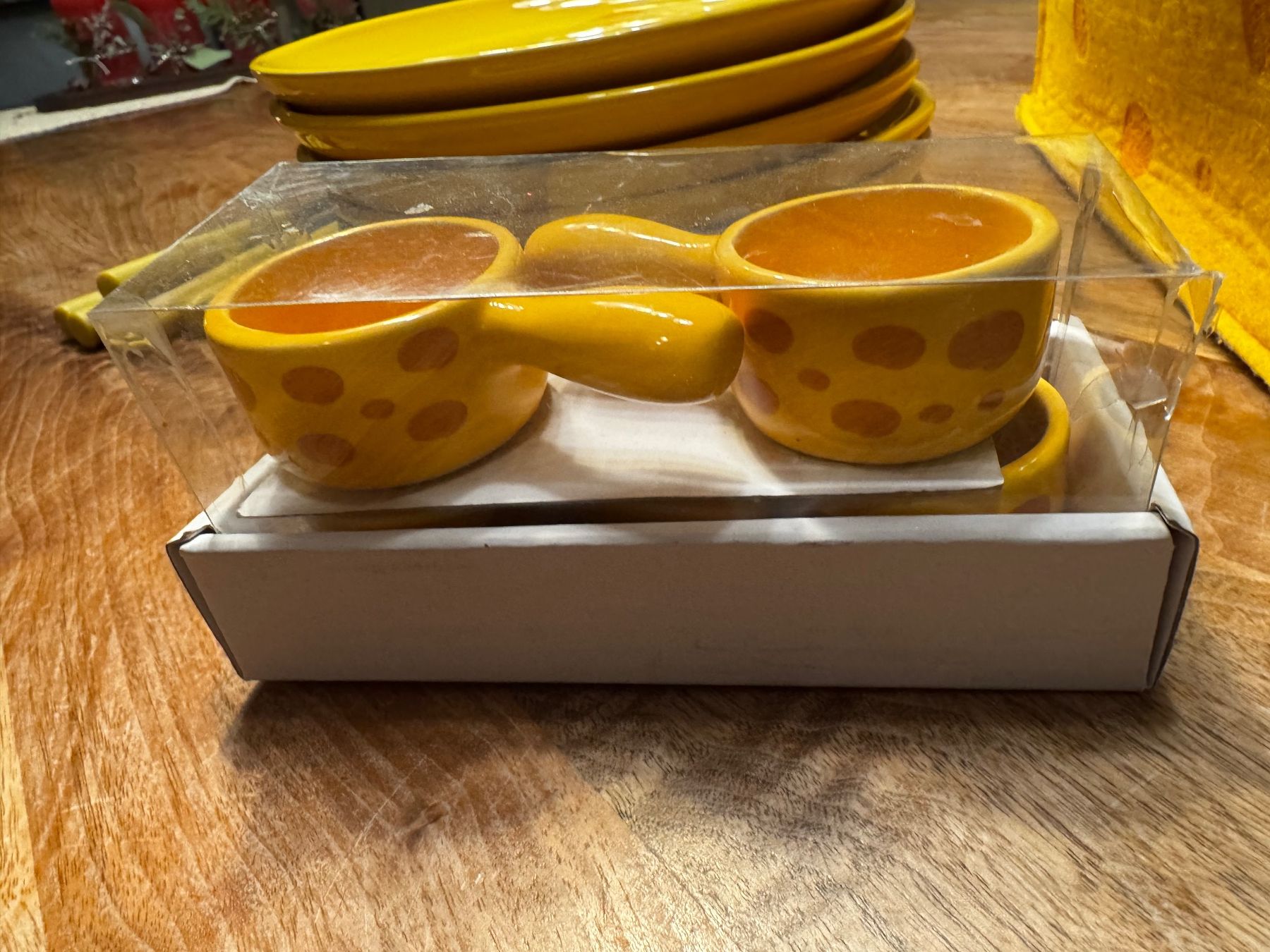 Set di piatti: *Fondue* Set "Käse" 6 teilig – Usato da Reutlingen venduto da Haegendatz 2