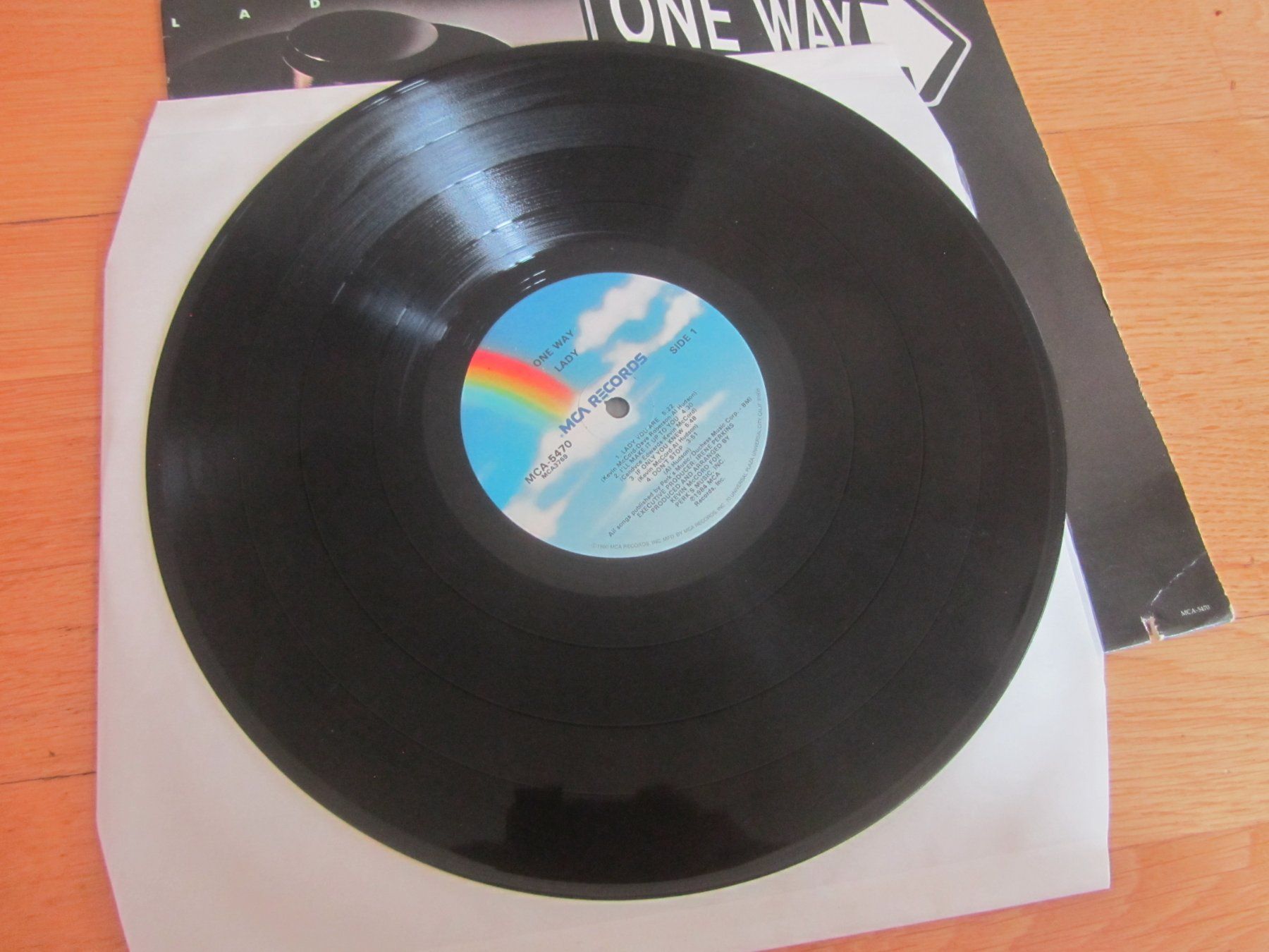 Schallplatten: One Way:  Lady   LP Vinyl Schallplatte – Gebraucht aus Seengen von mikelele 1